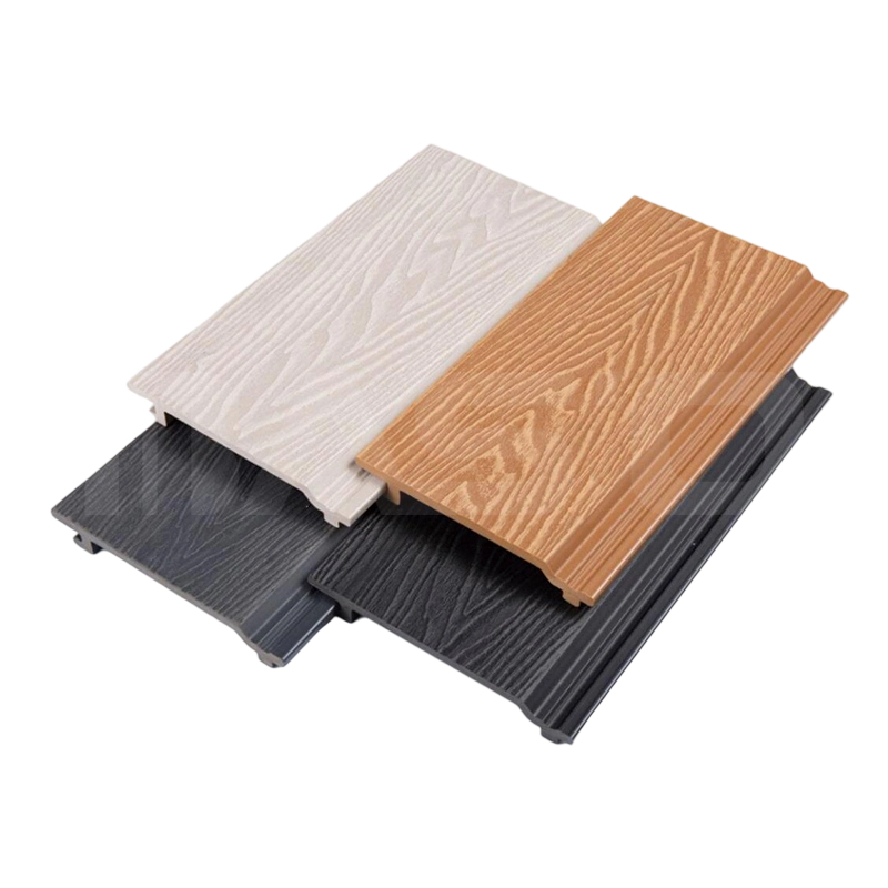 Классическая композитная стеновая панель с глубоким тиснением 166 x 21 мм